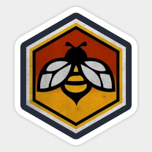 Bees Ultimate Frisbee Sticker